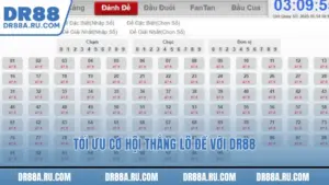 Tối ưu cơ hội thắng lô đề với Dr88